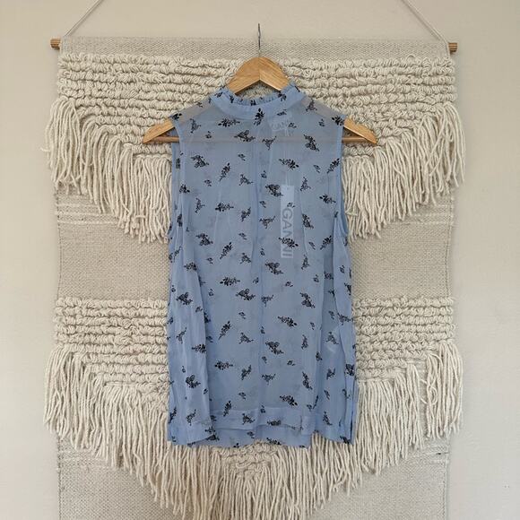 NWT: Ganni Floral Tank Blouse - Picture 1 of 7